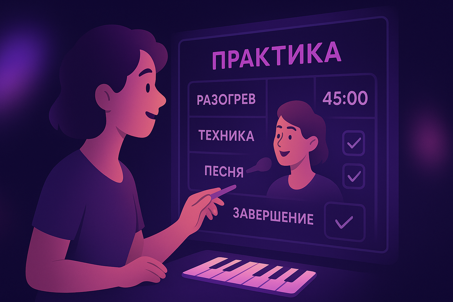 Как устроена домашняя практика: что и сколько нужно тренировать