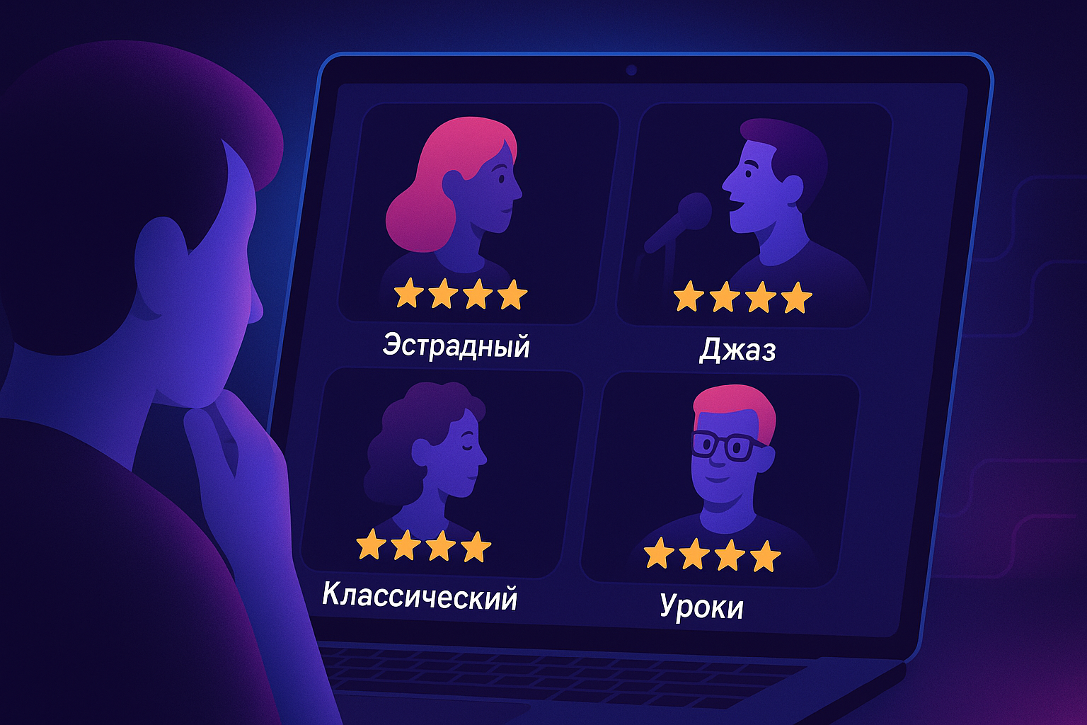 Как выбрать хорошего преподавателя по вокалу онлайн